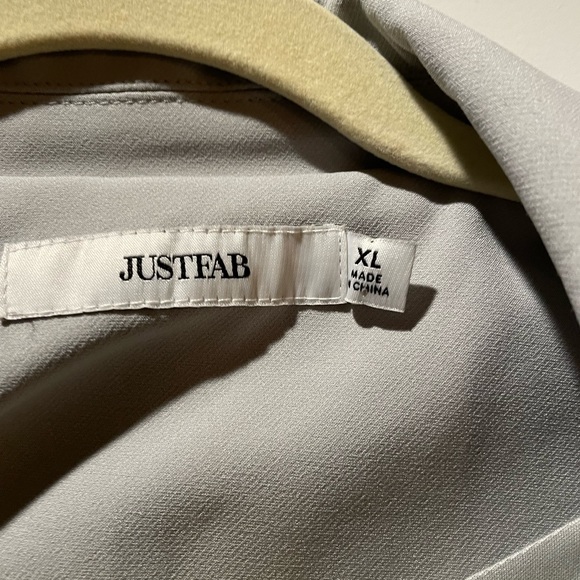 Gray single button blazer - Picture 2 of 3